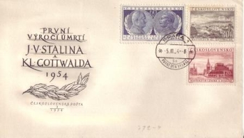 FDC 0772 / 0774 ● - 1954