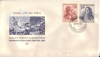 FDC 0796 / 0797 ● - 1954