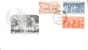 FDC 0802 / 0804 ● - 1954