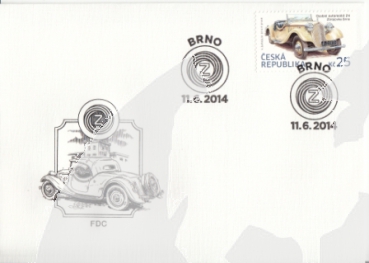 FDC 0795 / 0828 ● - 2014 kompletní ročník
