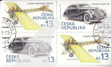 0839 + 0838 + 0838 + 0839 čtyřblok ● - 2015