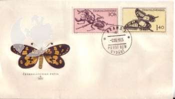 FDC 0844 / 0848 ● - 1955