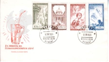 FDC 0873 / 0876 ● - 1956