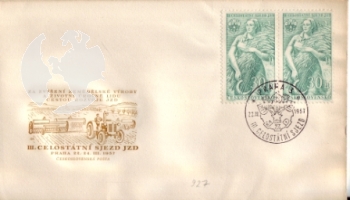 FDC 0927 ● - 1957
