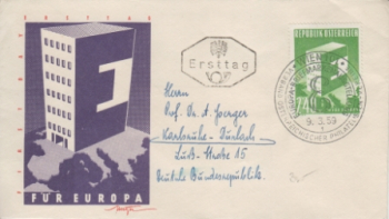 A FDC 1059 ● - 1959