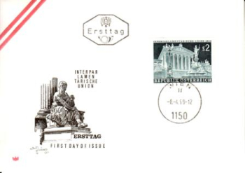 A FDC 1290 ● - 1969