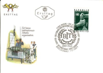 A FDC 1305 ● - 1969