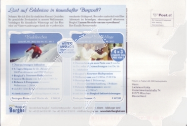 St. Johann im Pongau / Hotel Berghof - A xxxx 95 011 **