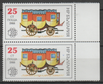 BG 3724 pár svisle ** - 1988