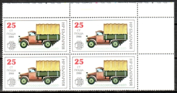 BG 3726 čtyřblok ** - 1988