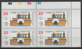 BG 3727 čtyřblok ** - 1988