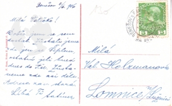 Beneschau bei Prag 1916 95 001 ●