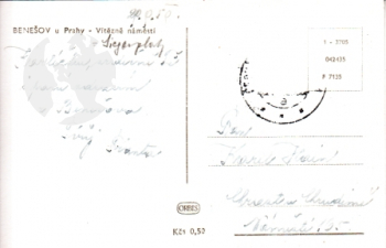 Beneschau bei Prag 1959 95 001 ●