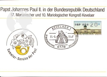 Reklamní dopisnice - Západní Berlín 1987 09 001 ●