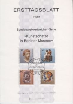Západní Berlín NL 0708 / 0729 ● - 1984 kompletní ročník