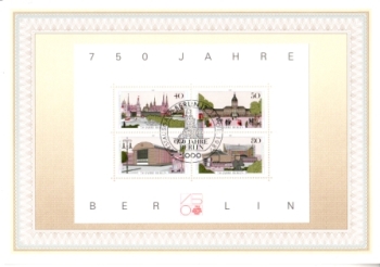 Západní Berlín NL 0772 (BL 8) / 0797 ● - 1987 kompletní ročník