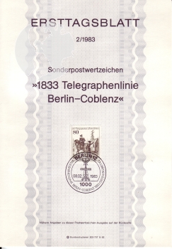 Západní Berlín NL 0689 / 0707 ● - 1983 kompletní ročník