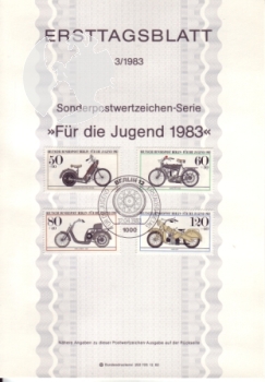 Západní Berlín NL 0689 / 0707 ● - 1983 kompletní ročník