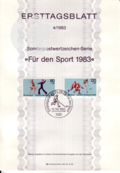Západní Berlín NL 0689 / 0707 ● - 1983 kompletní ročník