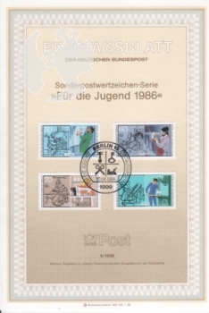 West Berlin ETB 0750 / 0771 ● - 1986 komplette Jahrgang