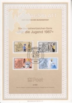 Západní Berlín NL 0772 (BL 8) / 0797 ● - 1987 kompletní ročník