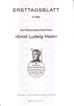 West Berlin ETB 0708 / 0729 ● - 1984 komplette Jahrgang