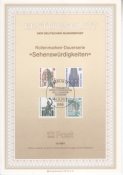 Západní Berlín NL 0772 (BL 8) / 0797 ● - 1987 kompletní ročník