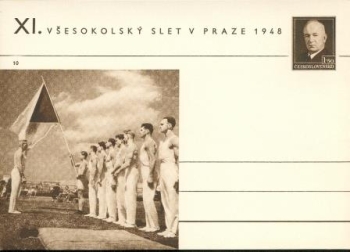 CDV 090 B / 10 Typ II Prager Ausgabe ** - 1948