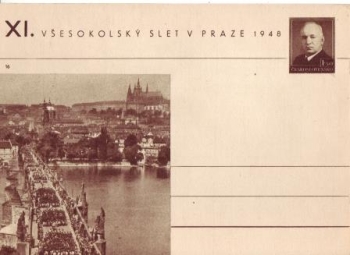 CDV 090 A / 16 Typ I Pressburger Ausgabe ** - 1948