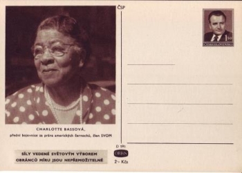 CDV 100 / 04 ** - Charlotta Amanda Spears Bass - 1950