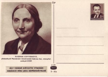 CDV 100 / 07 ** - Eugénie Cotton - 1950