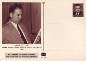 CDV 100 / 21 ** - Louis Saillant - 1950