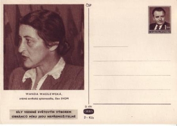 CDV 100 / 23 ** - Wanda Wasilewska - 1950