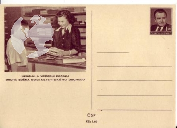 CDV 110 ** - Satz Bildpostkarten - 1952