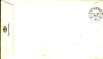 CH FDC 0780 - 1963 07 001 ●