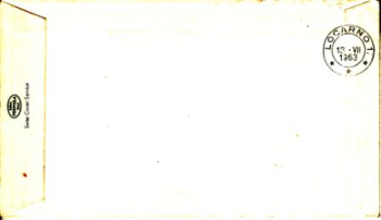 CH FDC 0780 - 1963 07 002 ●