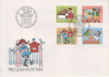CH FDC 1284 / 1287 ● - 1984