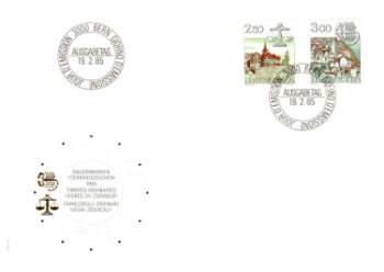 CH FDC 1288 / 1289 ● - 1985