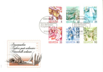 CH FDC 1321 / 1326 ● - 1986