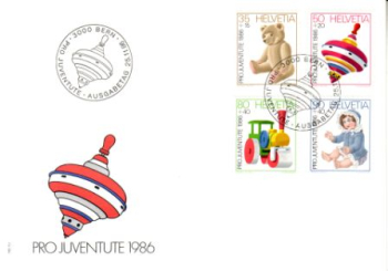 CH FDC 1331 / 1334 ● - 1986