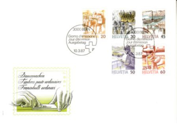 CH FDC 1340 / 1344 ● - 1987