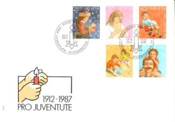 CH FDC 1359 / 1363 ● - 1987