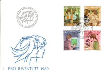 CH FDC 1405 / 1408 ● - 1989