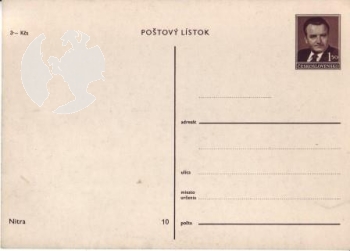 CPH 001 / 10 ** - Bildpostkarte - Nitra - 1949