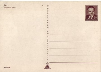 CPH 002 / 36 ** - Bildpostkarte - Popradské pleso - 1950