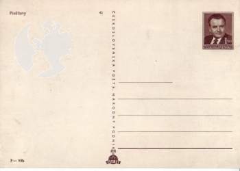 CPH 002 / 42 ** - Bildpostkarte - Piešťany - 1950