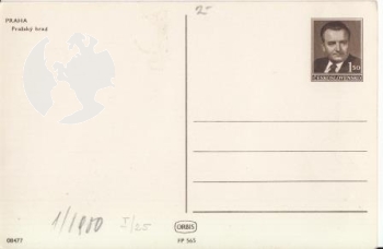 CPH 003 / 25 ** - Bildpostkarte - Pražský hrad - 1950