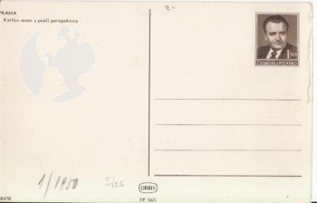 CPH 003 / 26 ** - Bildpostkarte - Karlův most - 1950