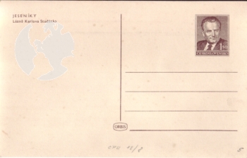 CPH 012 / 08 ** - Bildpostkarte - lázně Karlova Studánka - 1952