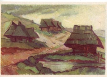 CPH 050 ** - Satz Künstlerpostkarten - 1952